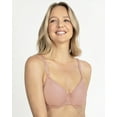 thumbnail image 2 of Fruit of the Loom Women's Smooth Spacer T-Shirt Bra -Breathable, Ultra-Soft, Flexible, and Invisible Under Tees, 2 of 5