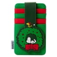 thumbnail image 1 of Tarjetero Loungefly Peanuts Snoopy & Woodstock Christmas, 1 of 3