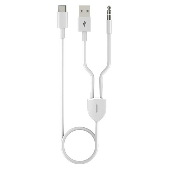 Type C to 3.5mm Aux Cable 2 in 1 Charging Cable Applicable for S22/S22 Ultra/S21/S20/Note 20 Phones