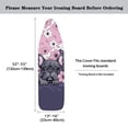thumbnail image 6 of HELLHERO 15x54 Inch Iron Board Cover Elastic Edge Pug Floral Design Soft Fabric for Table Top, 6 of 6