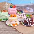 thumbnail image 3 of Simulation cake dessert model fake bread cake fruit snack display food props, 3 of 8