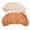 Apricot Caramel, variant on M Buder 2 Pack Bassinet Fitted Sheets Soft Breathable Stretchy Cotton Cover for Hourglass Oval Rectangle Mattress, Premium Nursery Bedding Cream Pink Set