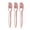 Bone, variant on Fineline Settings 2516-CL Flairware Full Size Extra Heavy Cutlery Fork - Bagged- Clear