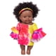 thumbnail image 2 of Juguete de vinilo para bebé negro, bebé negro africano, lindo bebé negro rizado, juguete de vinilo para bebé de 30 cm para niños, muñeca de moda para jugar, cumpleaños, 2 of 7