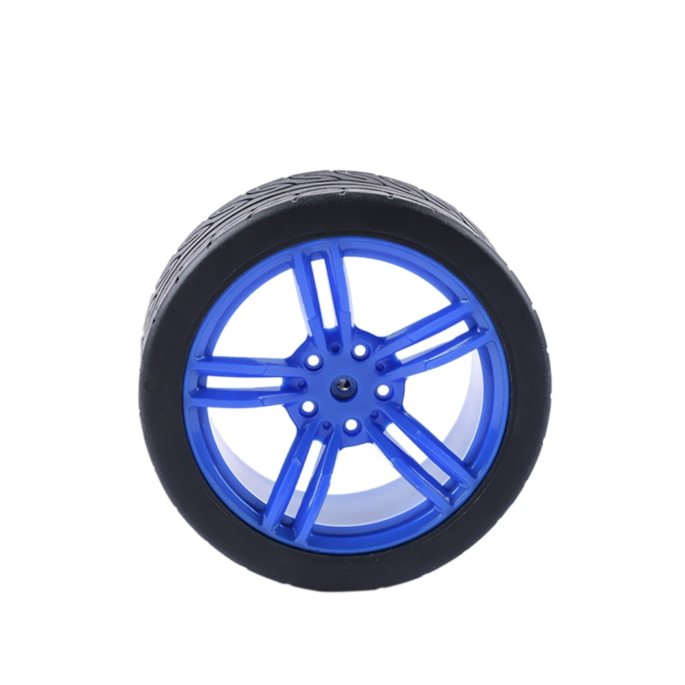 1 Pcs DIY Toy Mini Intelligent Car Robot Vehicles Rubber Cover Wheel