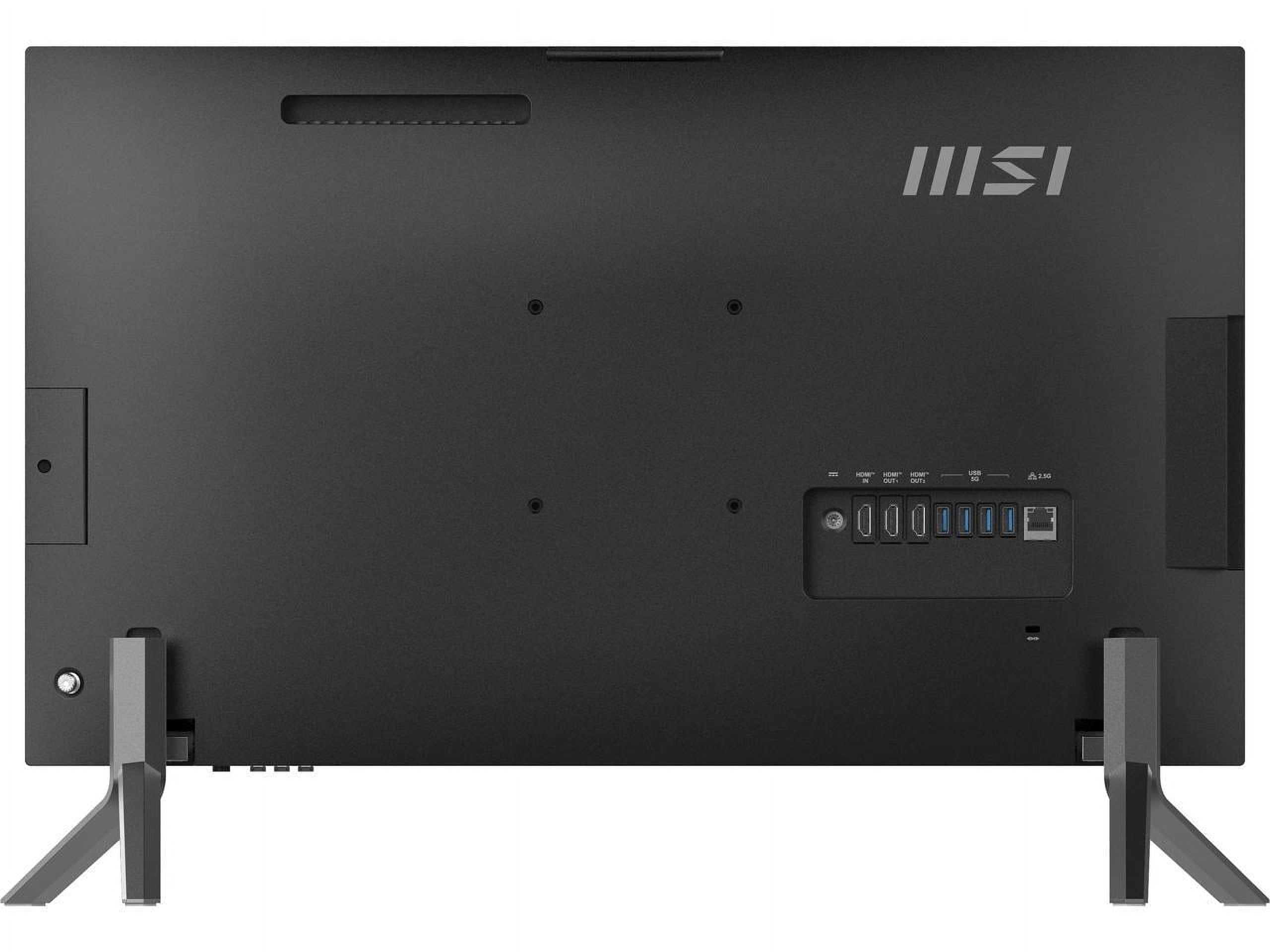 MSI Modern 27" All-In-One Computer, Intel Core Ultra 5 125H, 16GB RAM, 1TB SSD, Windows 11 Pro, MODERN AM273Q AI 1UM-039US