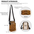 thumbnail image 6 of HELLHERO Adjustable Shoulder Strap Crossbody Bag, Polyester Women Adjustable Shoulder Strap for Adults, Dense pattern of capybaras with sunglasses, 6 of 7