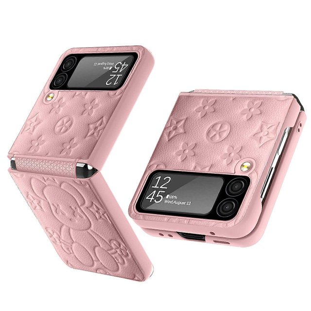 Funda para Galaxy Z Flip 3, protección de bisagra con protector de pantalla para cámara, funda de cuero, funda protectora de cuerpo completo para teléfono.