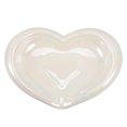 thumbnail image 1 of Jabonera de cerámica en forma de corazón, soporte para jabón autoescurrible, bandeja decorativa para jabón con forma de corazón, ahorrador para baño, cocina y fregadero, 1 of 8
