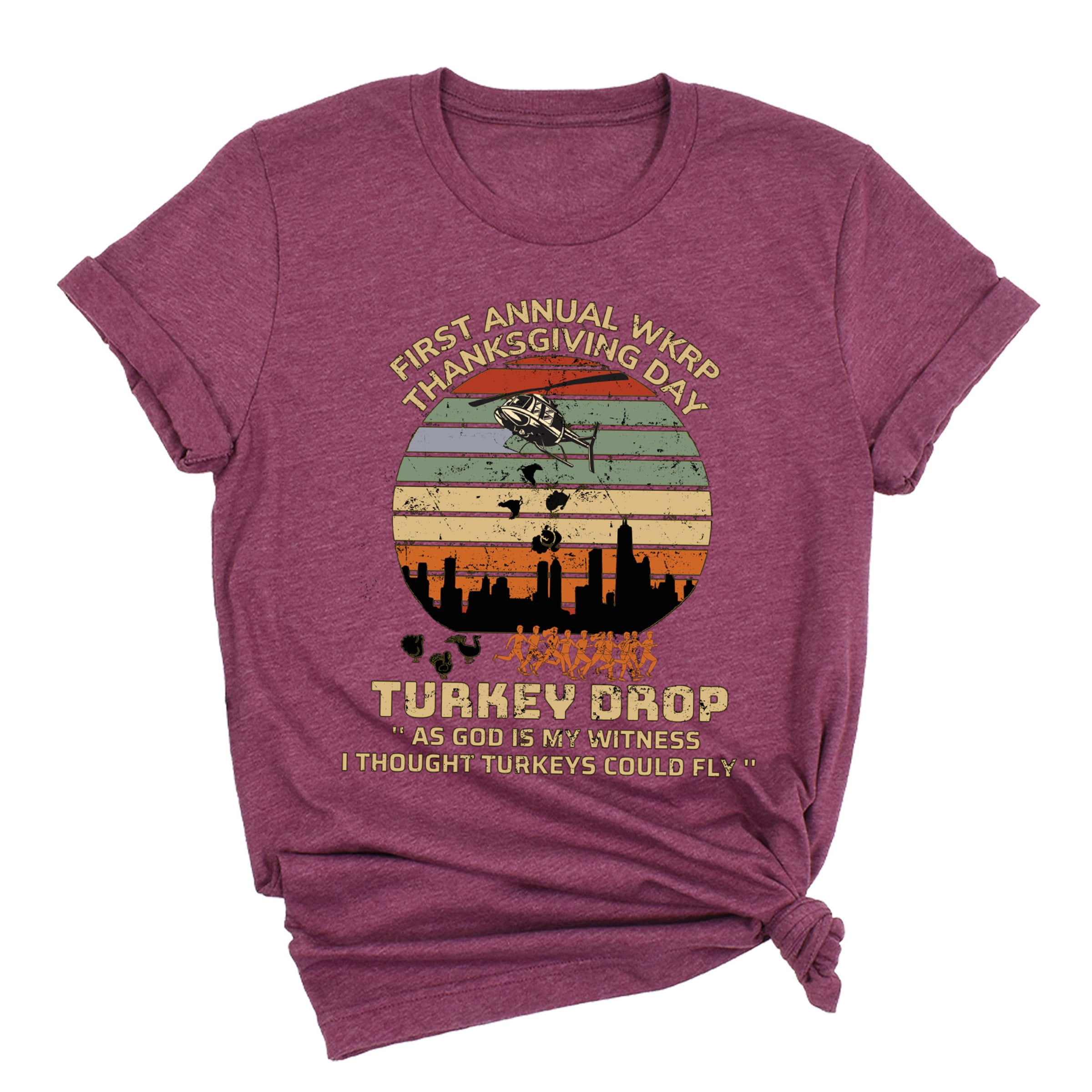 EXMIUN Thanksgiving Thankful T-Shirt For Women – Fall Leaf Letter Print Short Sleeve Top, Soft Cotton Blend Tee In Green - View #7