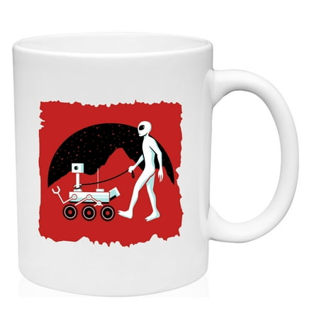

Mars Rover Mug Ceramic Coffee Mug Funny Gift Cup