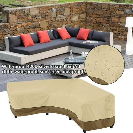 Sofa Cover V Shaped Sectional Waterproof Furniture Accessories For Outdoors Garden Courtyard Canada - Classic Accessories Veranda Patio V Shaped Sectional Sofa Cover Sofa Cover V Shaped Sectional Waterproof Furniture Accessories For Outdoors Garden Courtyard Canada - Classic Accessories Veranda Patio V Shaped Sectional Sofa Cover