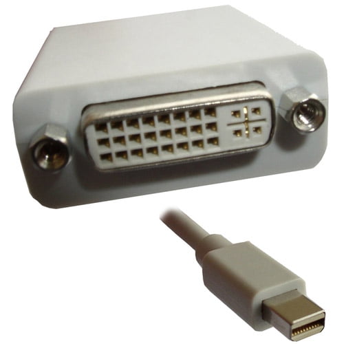 Professional Cable 6" Mini DisplayPort to DVI Female Adapter Walmart