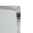 thumbnail image 3 of Ambesonne Autumn Fitted Sheet, Rock in Lake Shore, Full Size, Black White, 3 of 3