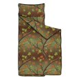 thumbnail image 2 of Camo and Maple Green Pattern Teens Toddler Nap Mat with Pillow, Sleeping Mat Bag for Preschool Daycare 50"x20", 2 of 4