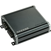 Kicker CX400.1 400W Class D Mono Amplifier for Car Audio Speakers, Black