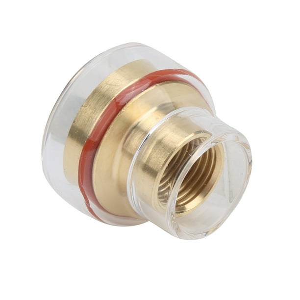 TIG Torch Kit, Glass Torche OnePiece Molding Design Torch Gas Lens For