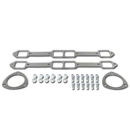 DNA Motoring GKTSET-MOPARBB-V8 For 1962-1978 Dodge Charger Monaco Chrysler 300 Newport 6.7/6.8/7.0/7.2L Aluminum Exhaust Manifold Header Gasket Set