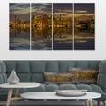 thumbnail image 1 of San Francisco at Sunset Panorama - Cityscape Canvas Print, 1 of 3