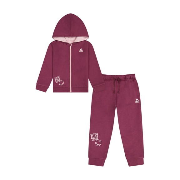Reebok Toddler's Game Day Lil Weekender Hoodie & Jogger Set, Sizes 12M - 5T