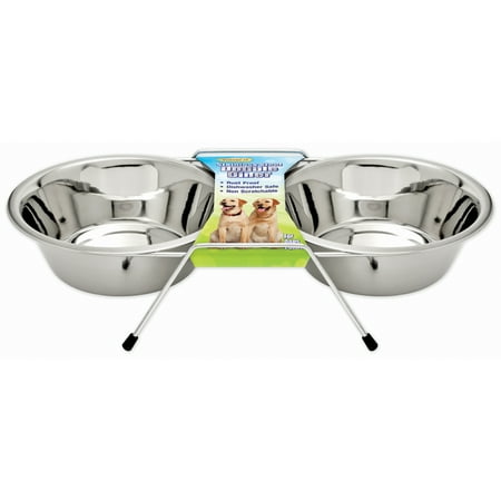 Stainless Steel Double Diner, 2qt