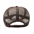 thumbnail image 2 of 6-Pack Trucker Hat Adjustable Cap (White & Brown), 2 of 2
