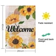 thumbnail image 5 of Spring Summer Sunflower Garden Flag 28x40 Inch Double Side for Outdoor Courtyard Garden Decor Flowers Welcome Holiday Flag for Outside Decoration, 5 of 6