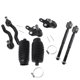 thumbnail image 1 of Kit de suspensión delantera de 8 piezas, extremos de varilla de dirección interiores y exteriores, junta esférica inferior con bota para Toyota Sienna 04-10, 1 of 7