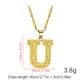 thumbnail image 3 of Collar para mujer, joyería para mujer, joyería de moda para mujer, regalo para mujer, 26 letras en inglés, cadena con nombre, collares colgantes, joyería para mujer, 3 of 4