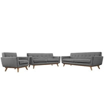 Modway Engage Sofa Loveseat and Armchair Set of 3