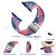 thumbnail image 2 of Compatible con correa de Apple Watch de 42 mm/44 mm/45 mm, correa de repuesto de nailon ajustable elástica para Apple Watch SE/Ultra/Ultra 2/Series 9 8 7 6 5 4 3 2 1, 2 of 4