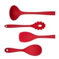 thumbnail image 4 of Silicone Cooking Tools Kitchen Utensils Heat-resistant Nonstick Spatula/Shovel/Soup Spoon Size:9 PCS/ set, 4 of 8