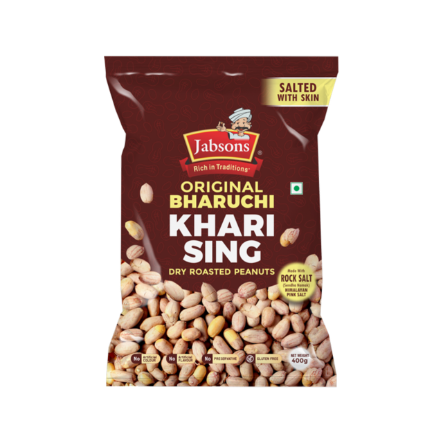 Jabsons Arachide Khari Sing Bharuchi 400 g