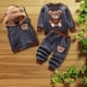 thumbnail image 4 of 1 juego de ropa de bebé suave, cálida, cómoda y transpirable para niños y niñas. Los 80cm, 4 of 8