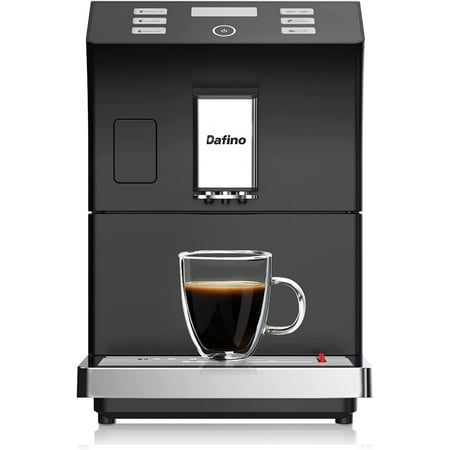 

YOMYM-206 Fully Automatic Espresso Machine One touch Coffee Machine Stainless Steel Black