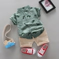 thumbnail image 4 of Baby Tops+Pants Dinosaur T-shirt Outfits Toddler Cartoon Set Kids Boys Boys Outfits&Set For 12-18 Months, 4 of 4