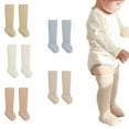thumbnail image 4 of AJZIOJIRO 1 Pairs Baby Girls Knee High Long Socks Toddler Cartoon Cotton Socks for 0-3T Infant Boys Autumn Thigh High Socks, 4 of 9