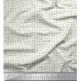 thumbnail image 1 of Soimoi Japan Crepe Satin Fabric Men & Yacht Shirting Printed Fabric 1 Yard 42 Inch Wide, 1 of 1
