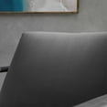 thumbnail image 4 of Modway Seg Performance Velvet Accent Chair, Gray, 4 of 4