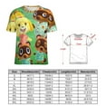 thumbnail image 2 of Animal Crossing Womens T-shirts Crewneck Shirts Blouse Short Sleeve Tee Shirts Girls Tops 3XL, 2 of 8