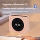 thumbnail image 3 of Máquina de Sonido Bluetooth con 8 Sonidos Relajantes, Reloj Digital Retro, Vinilo Flotante, Letras Dinámicas B, 3 of 5
