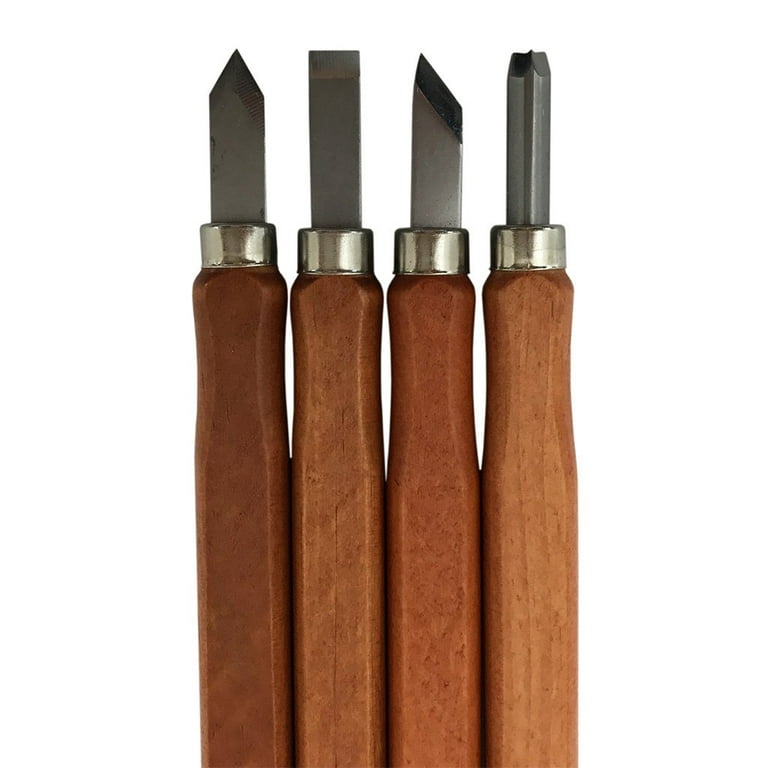 Full Size Quality Premium Wood Carving Tools - Set of 12