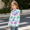 thumbnail image 5 of qelini Hooded Pullover Sweatshirt Kids 3-14 Years Long Sleeve Warm Fall Winter Top Daily School Casual Pullover Top, 5 of 6