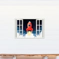 thumbnail image 4 of Creative Products Rocket Ship Window 24x36 Canvas Wall Art, 4 of 5
