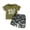 Camouflage, variant on Toddler Kids Baby Boy Summer Clothes 2T 3T 4T 5T Vehicles Letter Print Short Sleeve Tops Camouflage Shorts Outfits (3-4 Years,Camouflage)