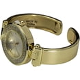 thumbnail image 2 of Blekon Collections Japanese Quartz 33mm Case Small Bezel Solid Cuff Bangle Watch Adult Female, 2 of 5