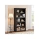thumbnail image 1 of Qinaqin 5-Layer Retro-Style 62.87-Inch cm de Alturaigh Bookshelf con Abierto Almacenamiento Floor-Standing Profundidadisplay Gabinete Rack Easy to Assemble Adecuado para Living Sala, 1 of 5