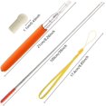 thumbnail image 3 of Telescopic Pointer Stick with Hand Lanyard, Teacher Pointer for Classroom, Presentation Pointers for teachers, Hand Pointer Extendable Pointer Stick Retractable Pointer Pen Whiteboard Pointer (Orange), 3 of 5