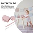 thumbnail image 3 of Baby Silicone Straw Water Cup Bottle for Babies Assorted Color Leak-Proof Function 1Set, 3 of 4