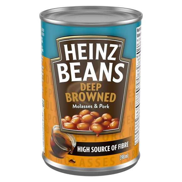 Heinz Deep-Browned Beans with Pork & Molasses, 398 mL Can
